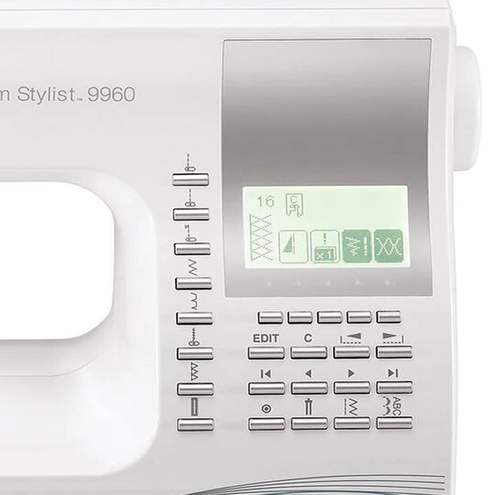 Actual product image Singer 9960 Quantum Stylist Computer free arm