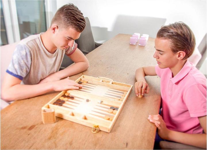 Produktbild Longfield Games Backgammon 15 Holz eingelegt (Deutsch)