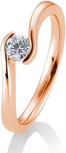 Produktbild Breuning Ring Schwung 0,05-0,30ct. (57, 585/14 K Gold)
