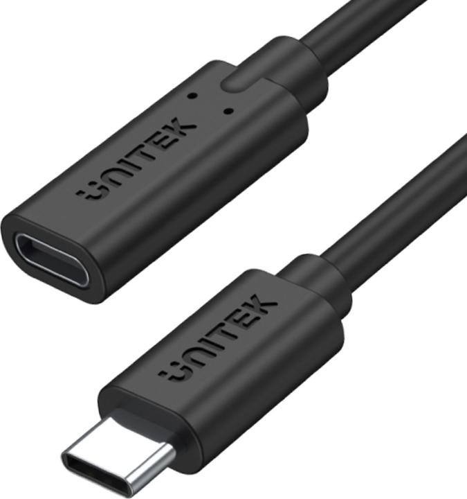 Unitek C14086BK Câble USB 3.2 Gen 2 (3.1 Gen 2) USB C (0.50 m, USB 3.2 Gen 2)