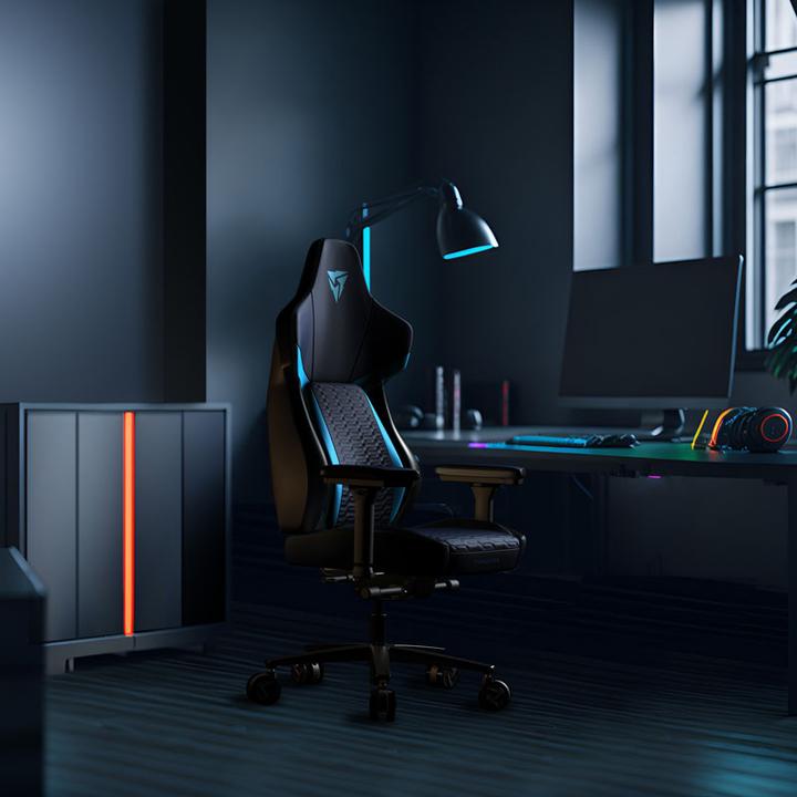 Actual product image Thunder X3 ThunderX3 CORE-Racer Gaming Chair - blue