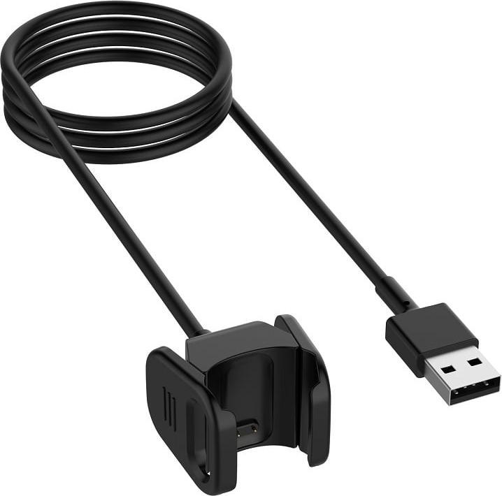 Actual product image JTI USB cradle dock charger - compatible with Fitbit Charge 3, 1 m