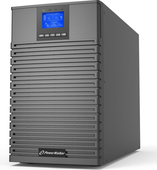 Powerwalker UPS VFI 3000 ICT loT (3000 VA, 3000 W, Doppio convertitore online UPS)