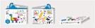 Image du produit Magni Crayons de cire en blocs Brachiosaurus (Multicolore)