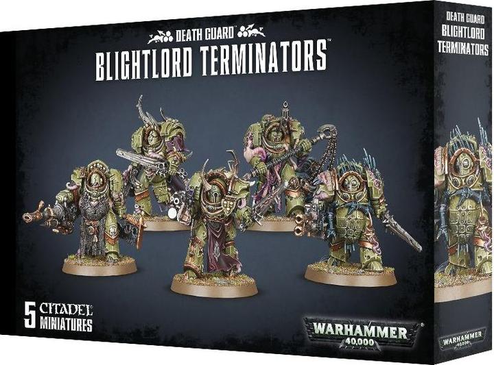 Immagine prodotto Games Workshop Warhammer 40k - Terminatori Blightlord della Guardia della Morte (Materiale sintetico)