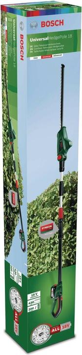 Produktbild Bosch Home & Garden UniversalHedgePole 18 (Akkuheckenschere)