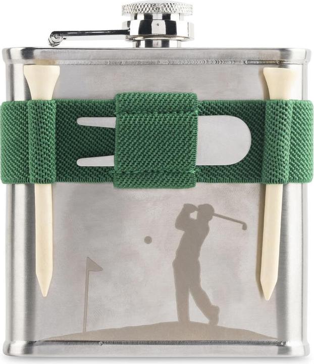 Kikkerland Golf Flask (180 ml)