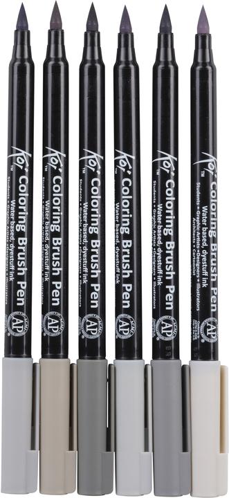 Produktbild Sakura Koi Farbe Pinsel-Set (Mehrfarbig, 6 x)