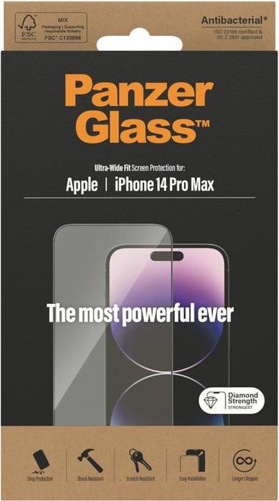 Produktbild PanzerGlass Ultra-Wide Fit (1 Stück, Apple iPhone 16 Pro Max)