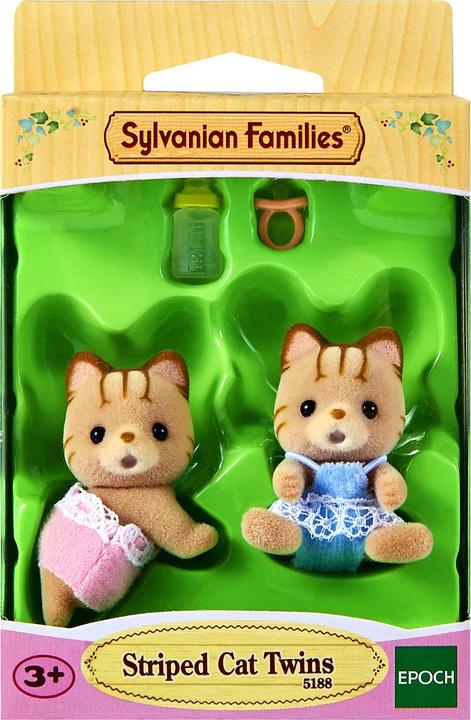 Actual product image Sylvanian Families Tiger cat twins