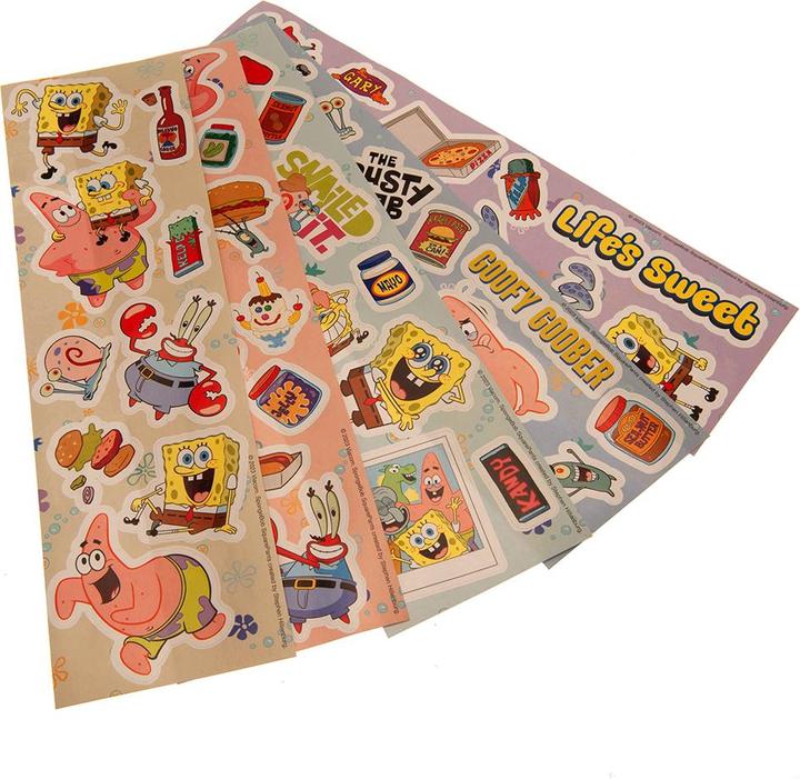 Actual product image Spongebob Squarepants Fun Stickers (Pack of 50)