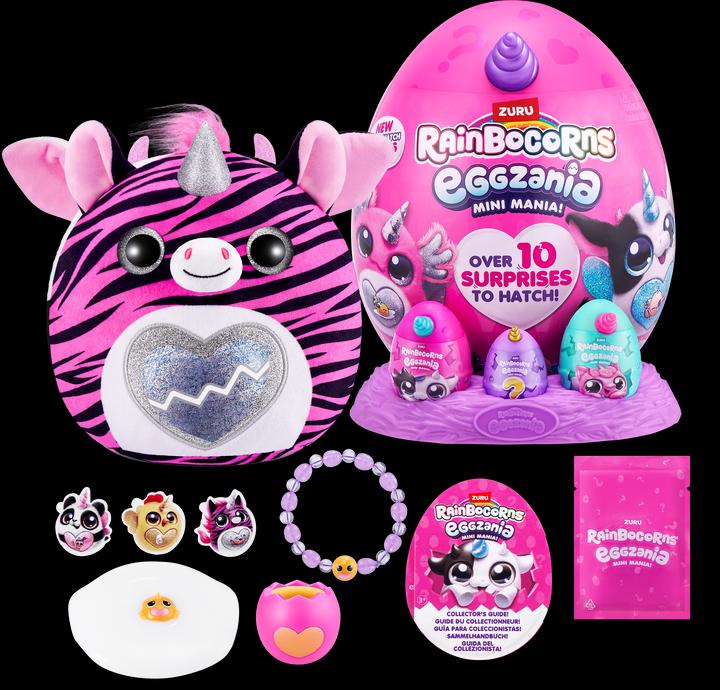 Actual product image Zuru Rainbocorns Eggzania Mini