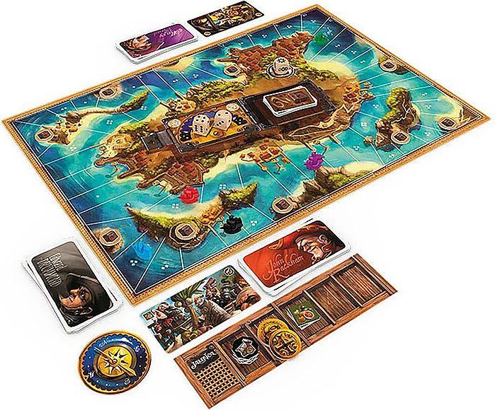 Actual product image Asmodée SCOD0076 - Jamaica - Brettspiel, für 2-6 Spieler, ab 8 Jahren (DE-Ausgabe) (German)