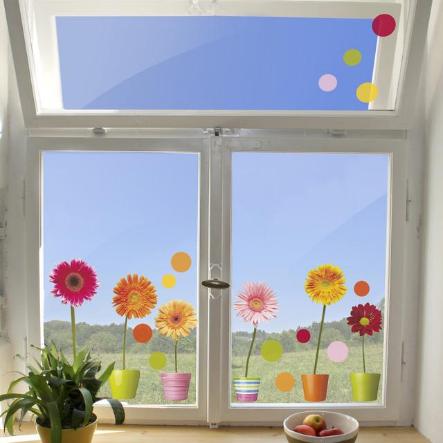 Immagine prodotto Crearreda Windowsticker 31x31 cm Gerberas