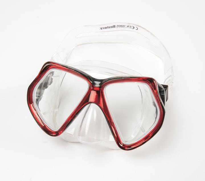 Immagine prodotto Bestway Maschera subacquea Omniview per adulti, Bambino, Maschera intera, Apnea, Vetro temperato, Blu