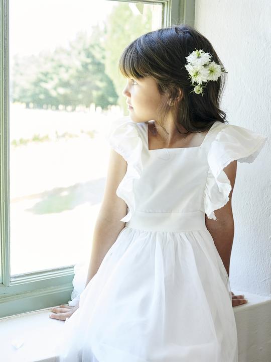 Produktbild Vertbaudet Festliches Mädchen Volantkleid, Musselin & Tüll (92)