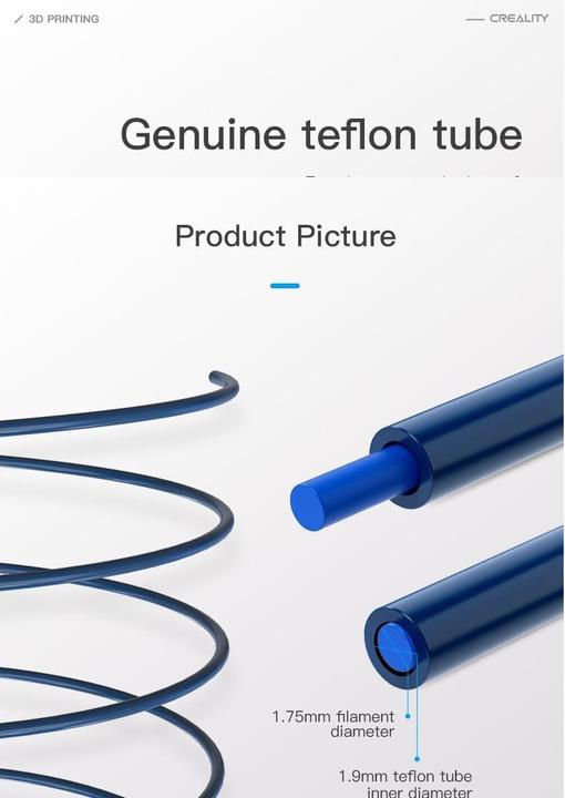 Produktbild Creality Teflonschlauch Capricorn Kit 2 m (Schlauch)