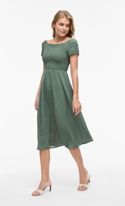 Produktbild Vila VIRITA Midi Gesmoktes Kleid (38)