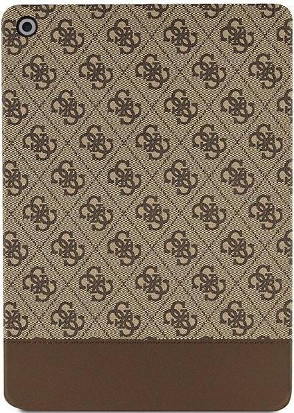 Actual product image Guess 4G Stripe Allover for Apple iPad 10.2 (2019, 2020, 2021) - brown (iPad 10.2)