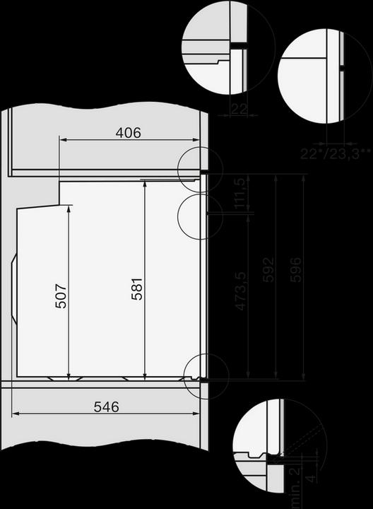 Produktbild Miele H 7640-60 BP