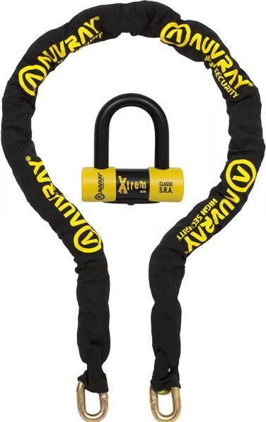 Actual product image Auvray chain lock set xtrem