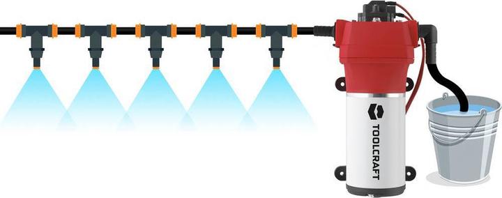 Produktbild Toolcraft Druckwasserpumpe (Durchlaufpumpe)