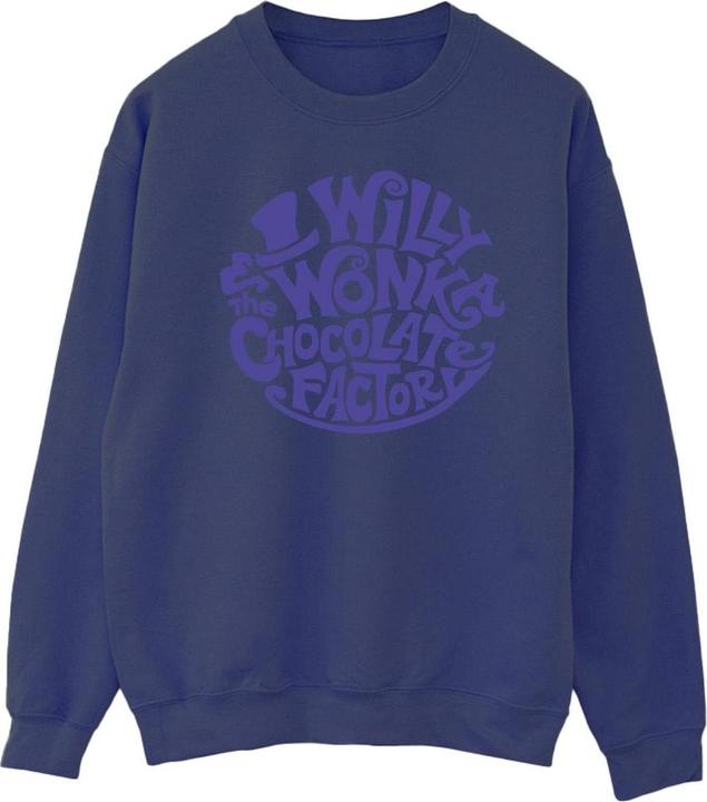 Produktbild Willy Wonka & the Chocolate Factory Typed Logo Sweatshirt (XXL)