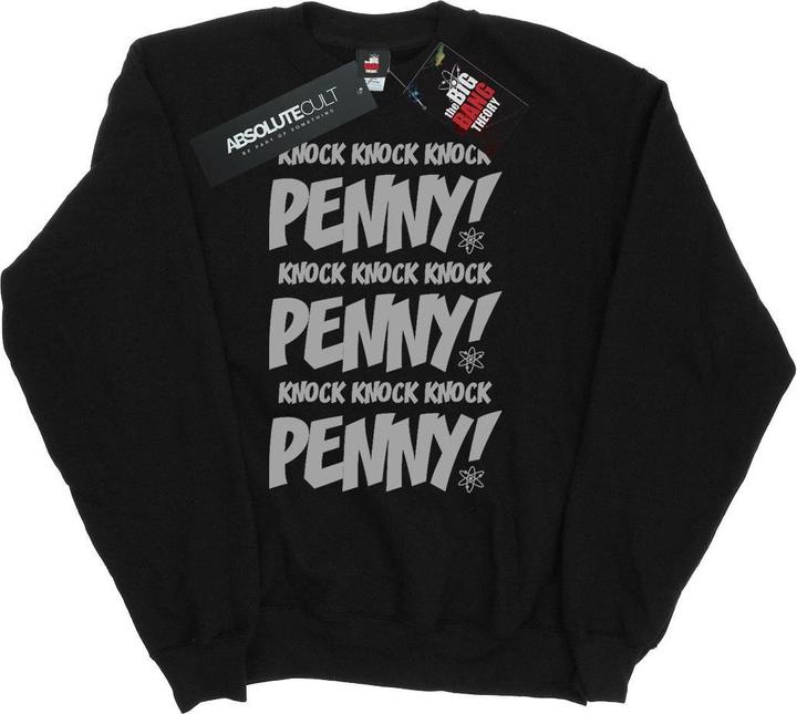Actual product image Dam Mens Sheldon Knock Knock Penny Cotton Sweatshirt (XL)