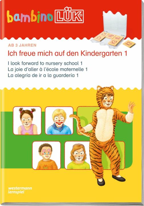 Produktbild LÜK bambino. Ich freue mich auf den Kindergarten 1 (Deutsch, Michael Junga, Frank Bayer, 2008)