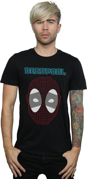 Immagine prodotto Deadpool Mesh Head Maglietta Uomo (4XL)