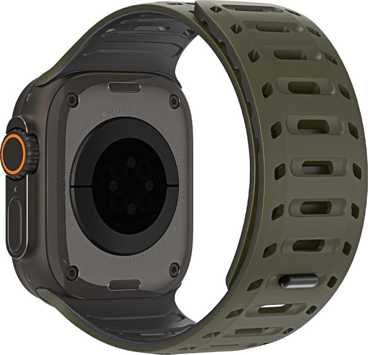 Immagine prodotto Dux Ducis CS Armband (49 mm, 45 mm, 46 mm, 44 mm, 42 mm, Silicone, Apple Watch Serie 5, Apple Watch Serie 4, Apple Watch Series 3, Apple Watch Ultra 2, Apple Watch Series 7, Apple Watch Series 9, Apple Watch Ultra, Apple Watch Serie 6, Apple Watch Series 10, Apple Watch SE, Apple Watch Series 8)