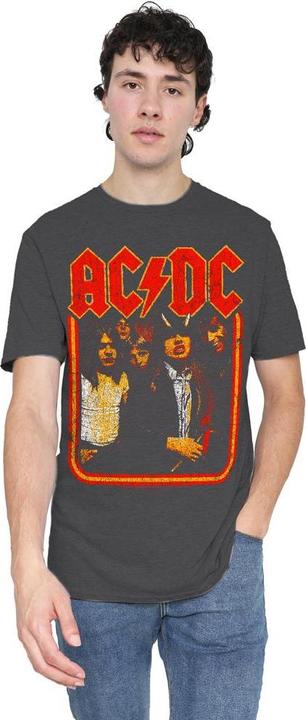 Actual product image AC/DC Unisex Adult Group Distressed T-Shirt (M)
