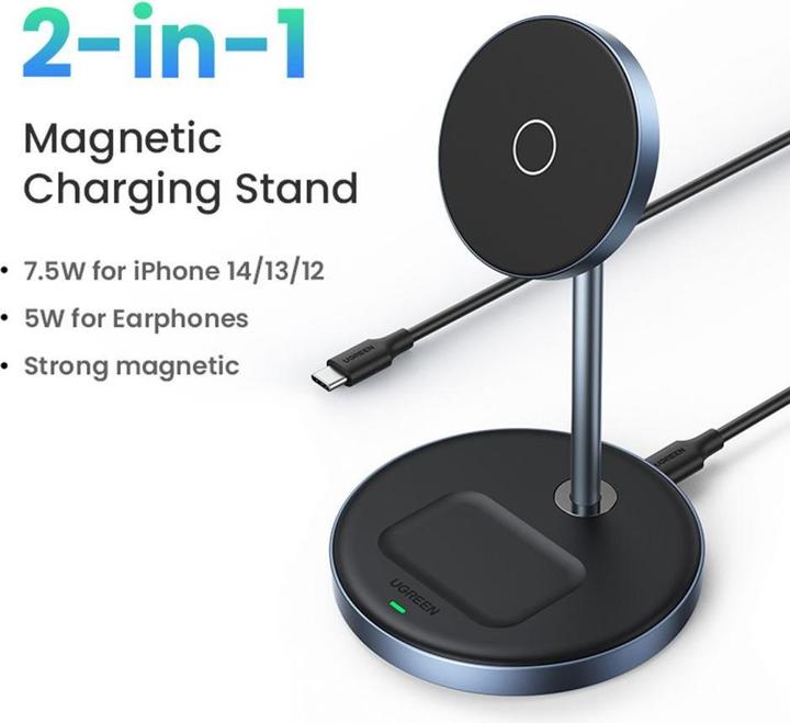 Immagine prodotto Ugreen Caricatore wireless 2in1 90668 (20 W)
