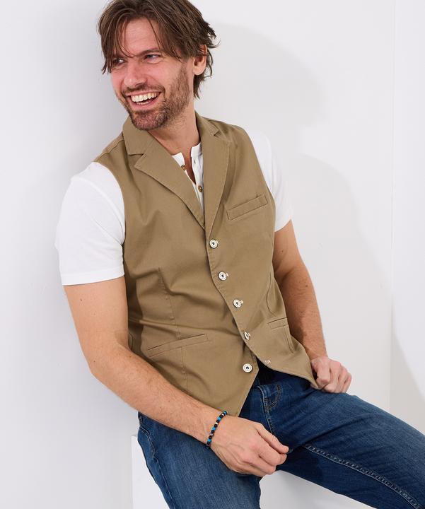 Actual product image Joe Browns Vintage Workwear Twill Waistcoat (58)