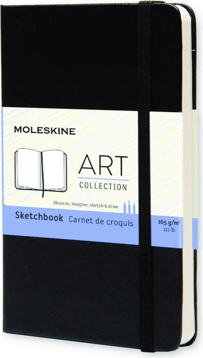 Actual product image Moleskine Sketchbook (A6, Plain, Hardcover)