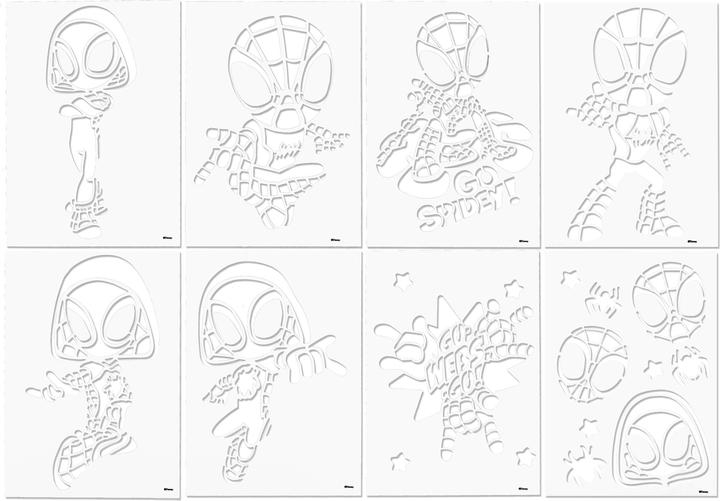 Immagine prodotto Canenco Set di penne a soffio Spidey Deluxe