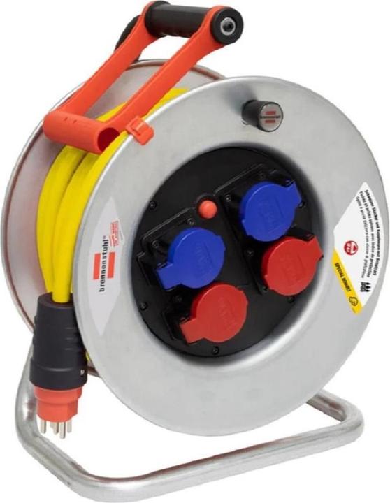 Produktbild Brennenstuhl Kabeltrommel Garant SK 320, 25m AT-N07V3V3-F 5G2.5, 400V/16A, 2xT25/23, IP55 (25 m, 2.50 mm²)