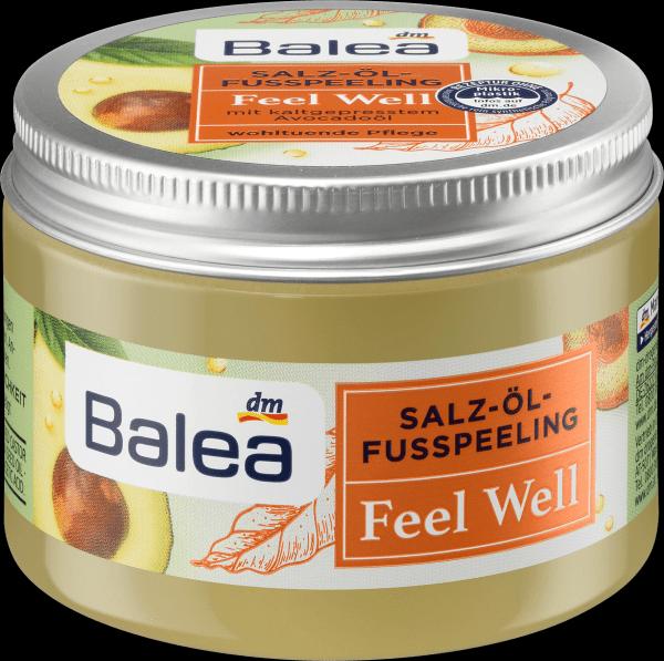 Produktbild dm Balea Fusspeeling Salz-Öl Feel Well (Fusscrème & Fussgel, 150 ml)