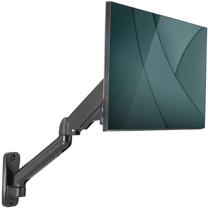 Digitus Assmann Elektronische Einzelgasfeder-Monitor-Wandhalterung (Wand, 32")