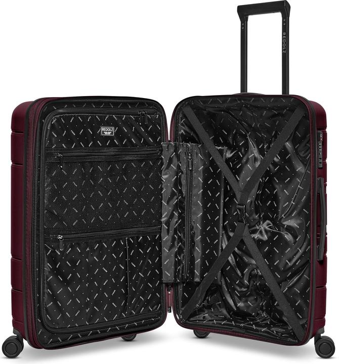 Produktbild Redolz Essentials 11 4 Rollen Trolley 66 cm mit Dehnfalte (80 l)