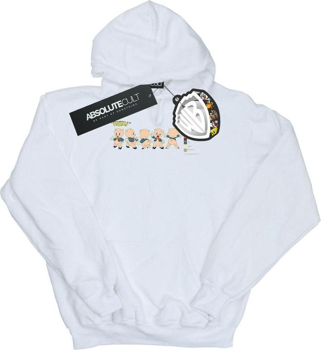 Image du produit Looney Tunes - Sweat à capuche PORKY PIG COLOUR CODE - Femme (M)