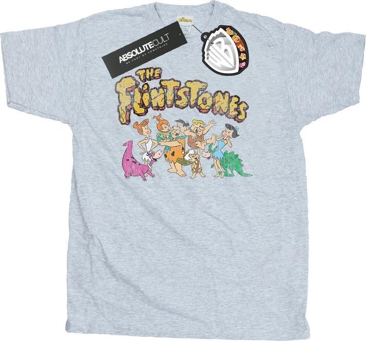 Produktbild The Flintstones Group Distressed TShirt (M)