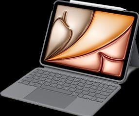 Actual product image Logitech Combo Touch (DE, iPad Air 11 2024 (M2))