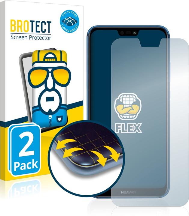 Image du produit BROTECT Full-Cover Protection (2 pièce(s), Huawei P20 Lite)