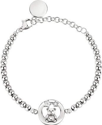Actual product image Morellato Steel bracelet teddy bear with crystals SOR25 (L) (Stainless steel)