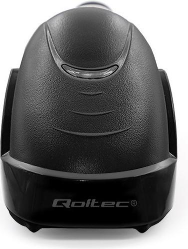 Immagine prodotto Qoltec Scanner laser per codici a barre 1D | USB | Nero (Codici a barre 1D)