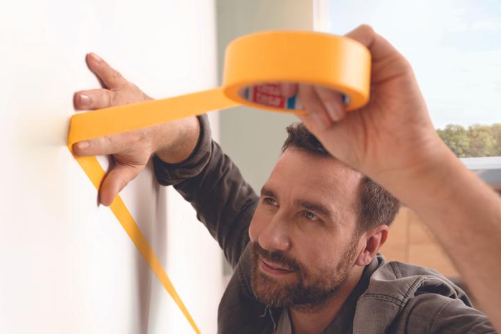 Immagine prodotto tesa 2x Malerkrepp Perfect+, nastro per mascheratura per mascherare con precisione in ambienti interni (30 mm)