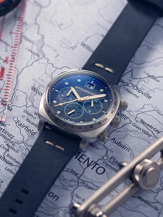Produktbild Spinnaker SP-5068-03 Hull Chronograph 42mm 10ATM (Chronograph, 42 mm)