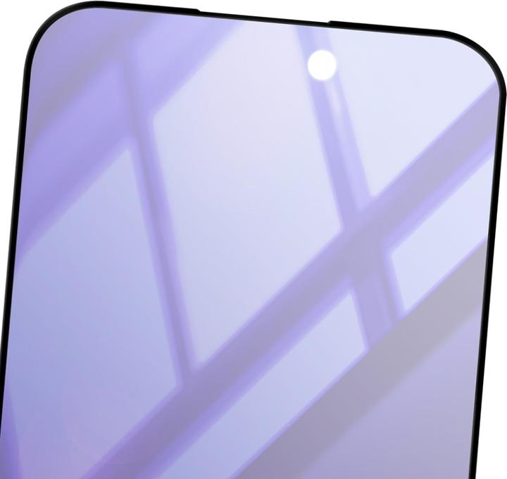 Actual product image Avizar BlueGuard glass display protection with blue light filter (1 Piece, Apple iPhone 14 Pro Max)