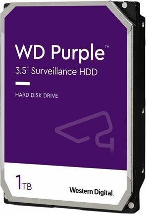 Actual product image WD Purple WD10PURX hard drive (1 TB, 3.5", CMR)